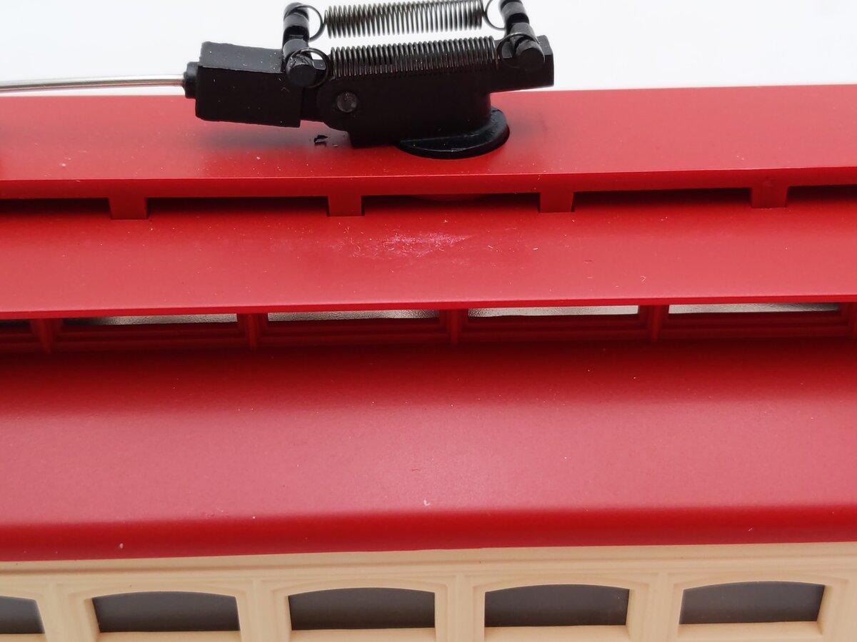 MTH 30-2546 O Gauge Metropolis Bump-n-Go Trolley #3324 EX/Box