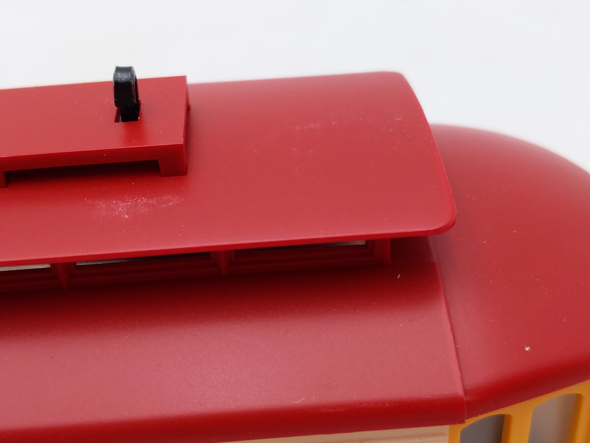 MTH 30-2546 O Gauge Metropolis Bump-n-Go Trolley #3324 EX/Box