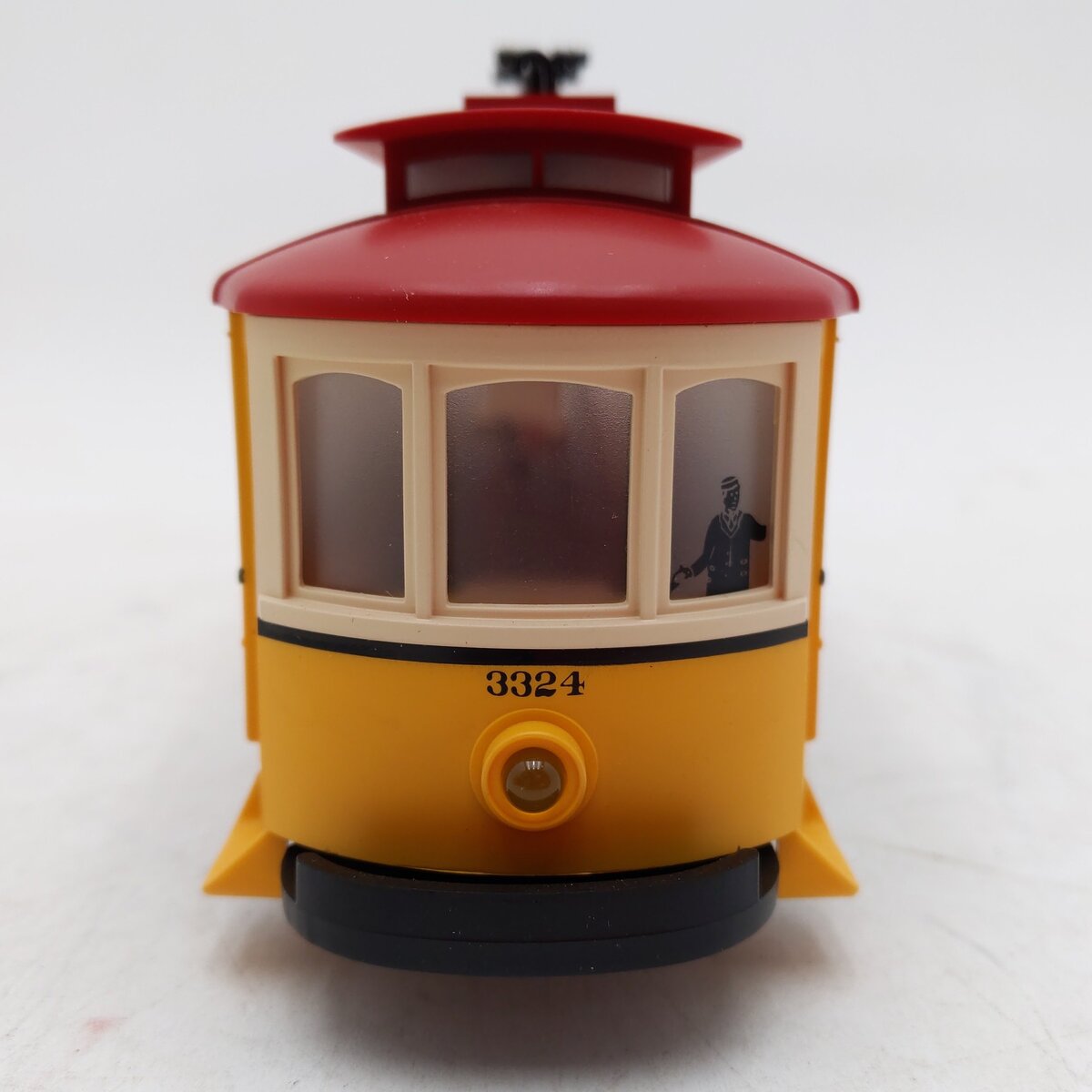 MTH 30-2546 O Gauge Metropolis Bump-n-Go Trolley #3324 LN/Box