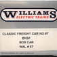 Williams WAL97 O Gauge BNSF Classic Boxcar #730752 LN/Box