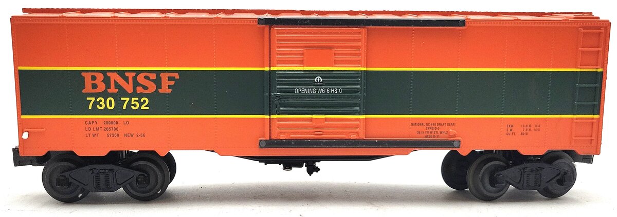 Williams WAL97 O Gauge BNSF Classic Boxcar #730752 LN/Box