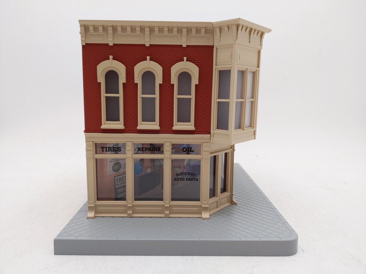 MTH 30-9056 O Gauge Corner Auto Parts Store EX/Box