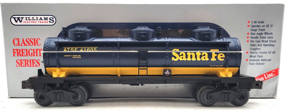 Williams TC05 SF Triple Dome Tank Car LN/Box