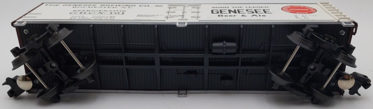 Crown BCK Graphics OH92-8021 O Genesee Brewing Company 40' Reefer #101 (3 Rail) EX/Box