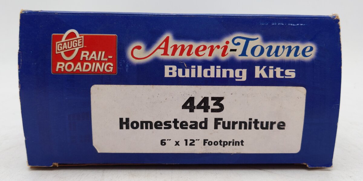 Ameri-Town 443 O Scale Homestead Furniture Building Kit EX/Box