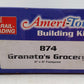 Ameri-Towne 874 O Gauge Granato's Grocery Building Kit EX/Box