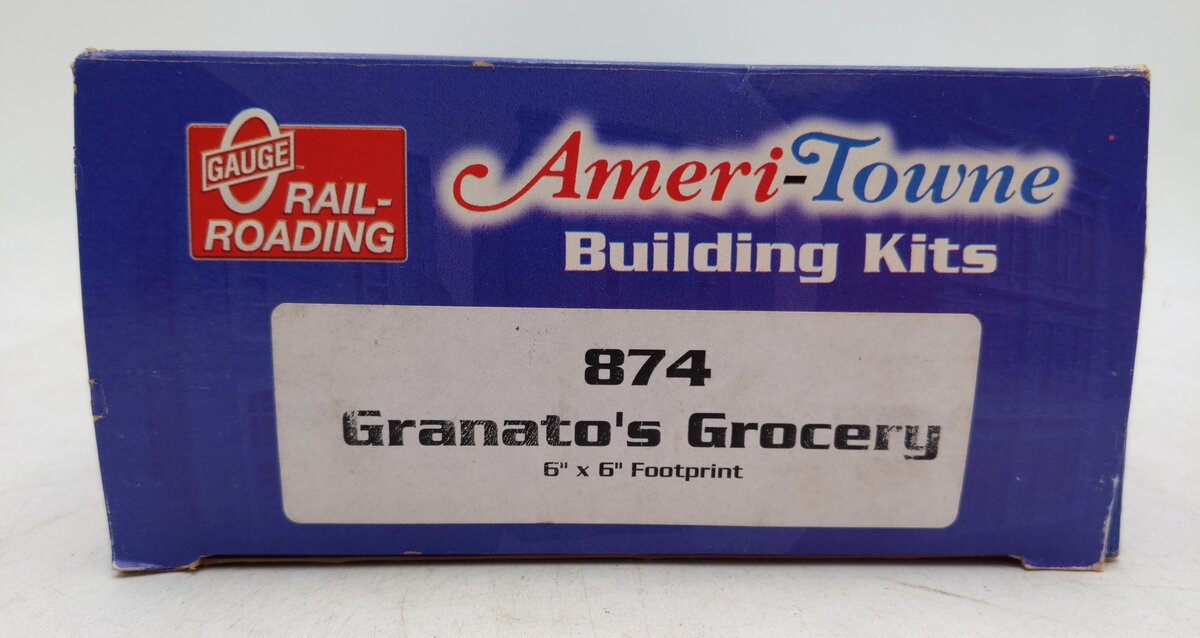Ameri-Towne 874 O Gauge Granato's Grocery Building Kit EX/Box