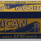 American Flyer 963 Vintage S Washington Orange Strip Observation Car VG/Box