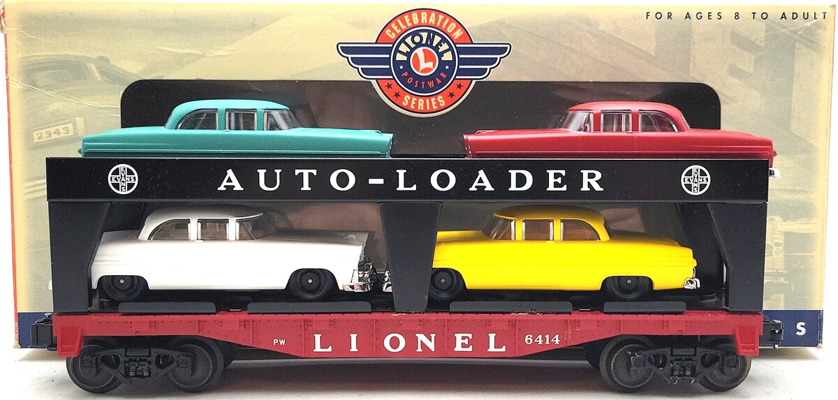 Lionel 6-29439 O Gauge PWC 6414 Evans Auto Loader LN/Box