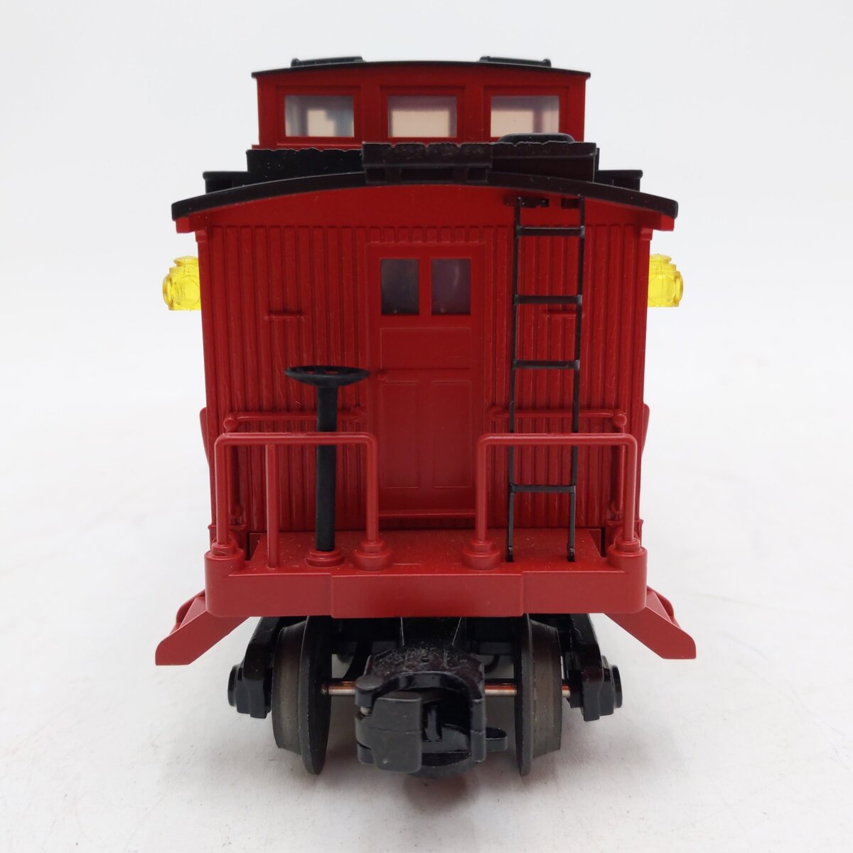MTH 30-7720 O Scale Santa Fe Woodside Lighted Caboose #1612 EX/Box