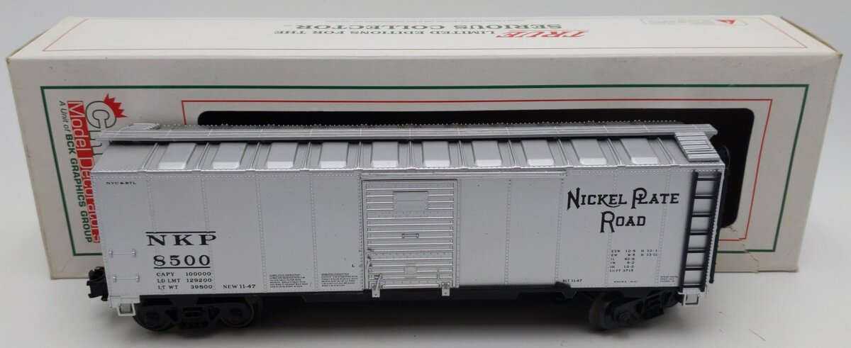 Crown BCK Graphics OH76-7040 O Gauge Nickel Plate Road Convention Car #8500 EX/Box
