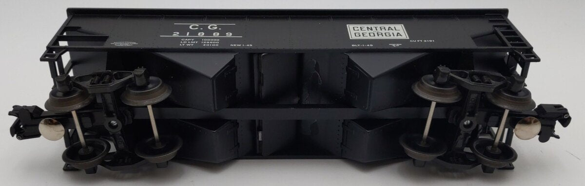 Buffalo Creek OH65-7010 O Gauge C.G. 50 Ton 2-Bay Offset Hopper #21899 - 3 Rail EX/Box