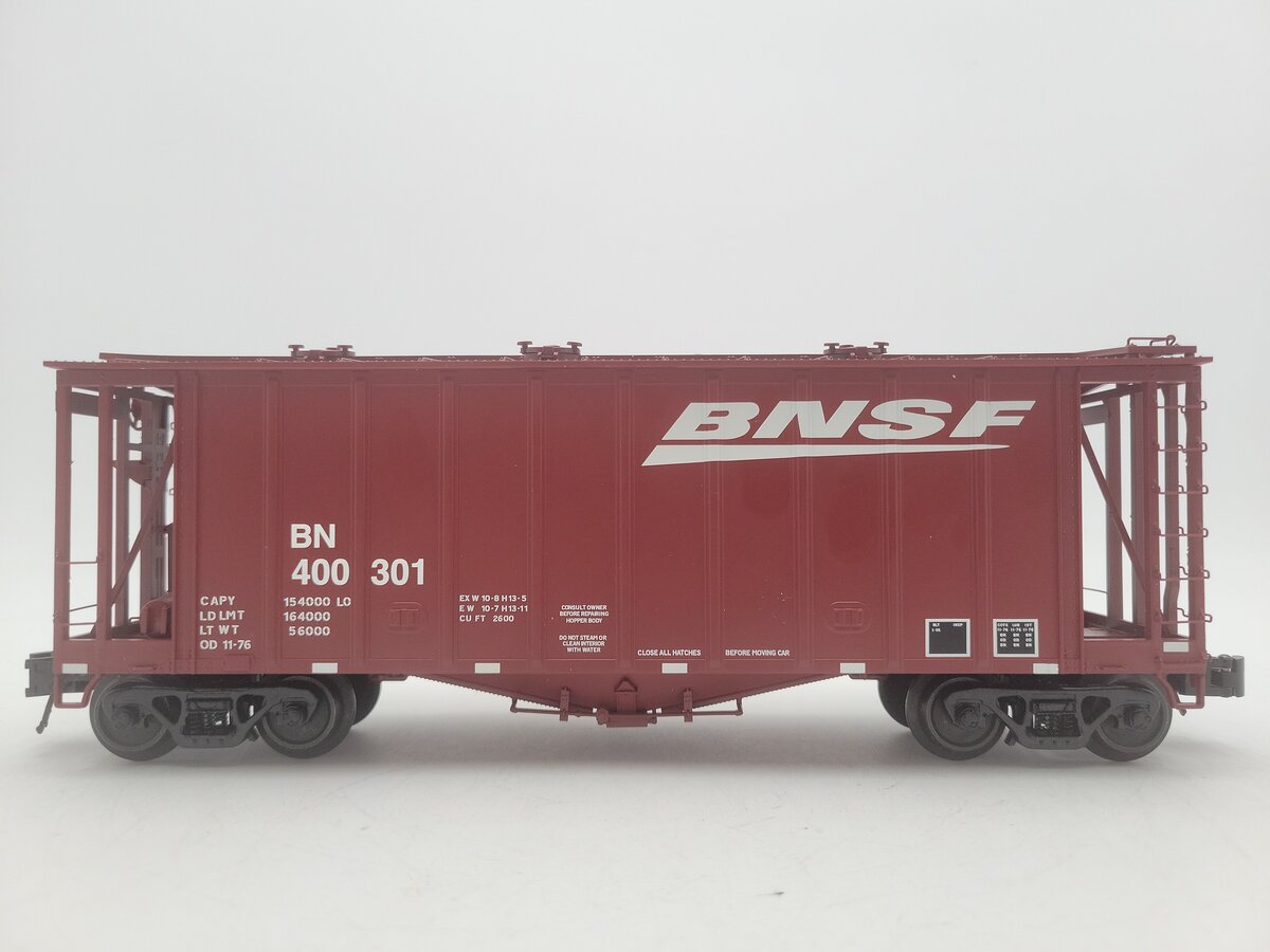 Atlas 3001041-1 O Gauge BNSF 40' Airslide Hopper Car #400301 EX/Box