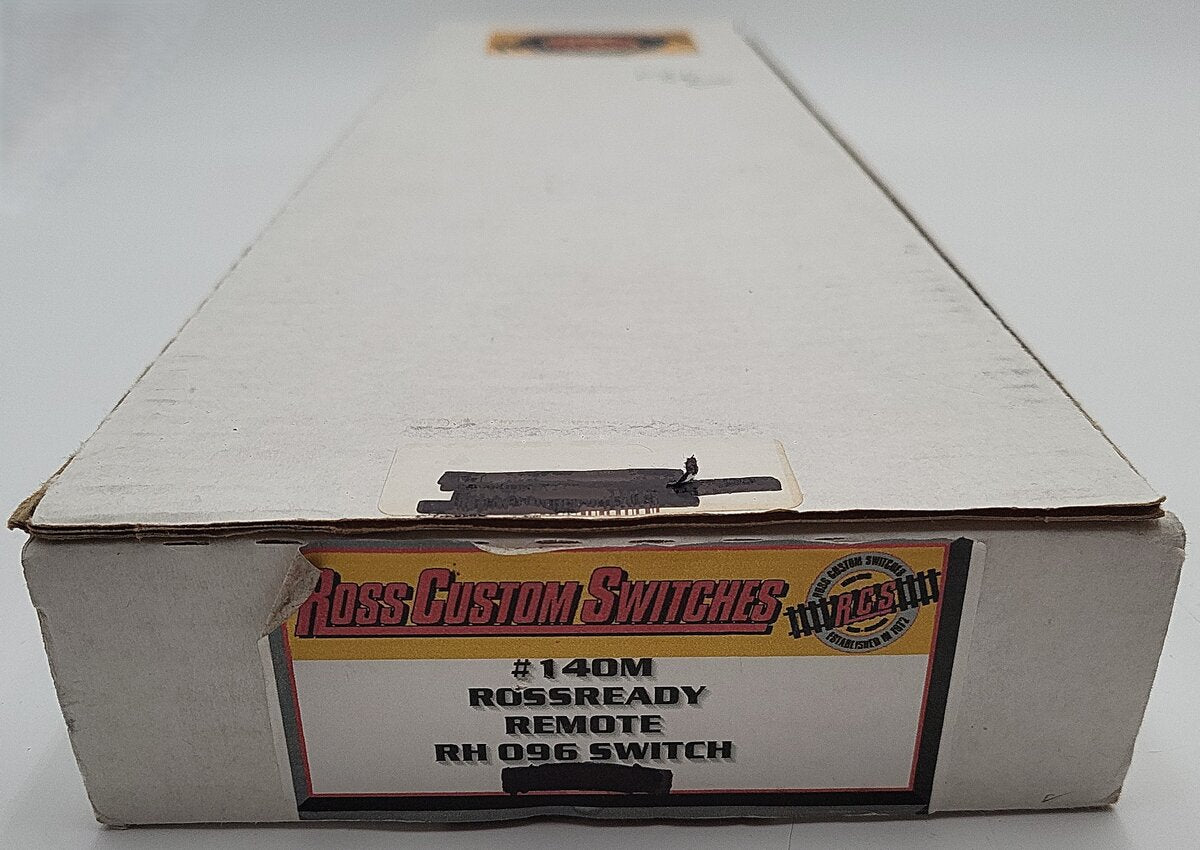 Ross #140M O Gauge Right Hand O96 Switch w/ DZ-1000 Remote Turnout EX/Box
