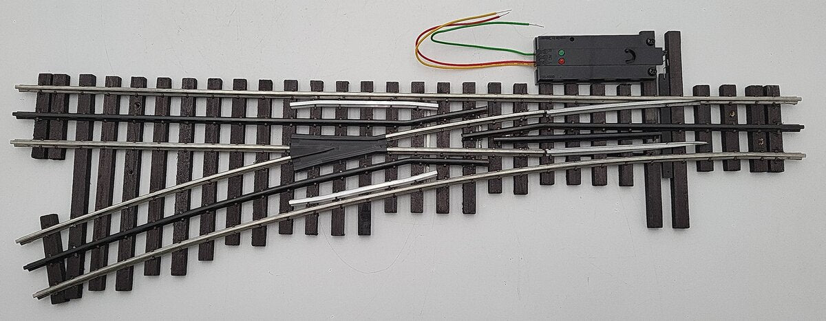 Ross #140M O Gauge Right Hand O96 Switch w/ DZ-1000 Remote Turnout EX/Box