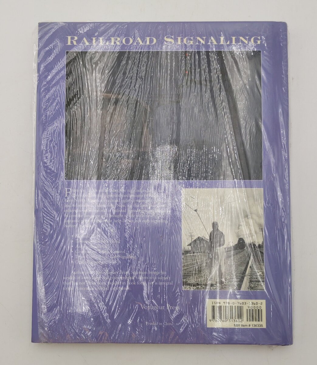 Railroad Signaling Hardcover Book By Brian Solomon LN