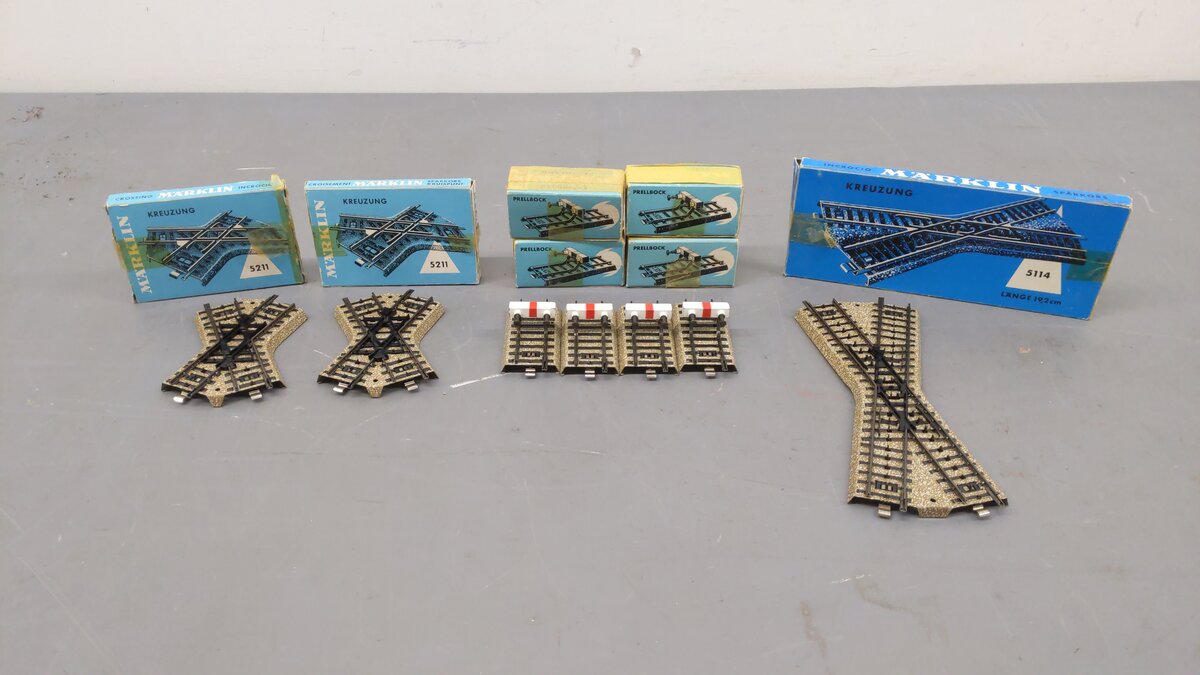 Marlin HO Assorted Track 5114, 5211, 7190 [7] EX/Box
