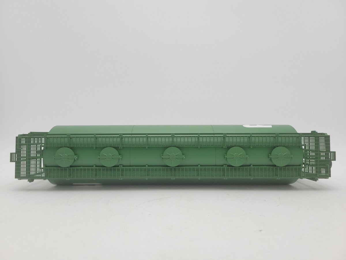 Atlas 3002223-1 O Burlington Northern Cylindrical Hopper Car #443001 (2 Rail) LN/Box