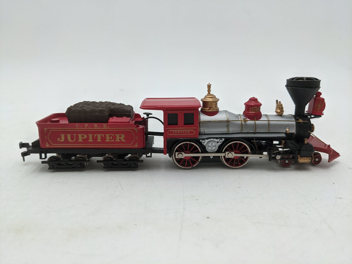 Bachmann 51024 HO Central Pacific RR Jupiter 4-4-0 Steam Locomotive #60 EX/Box