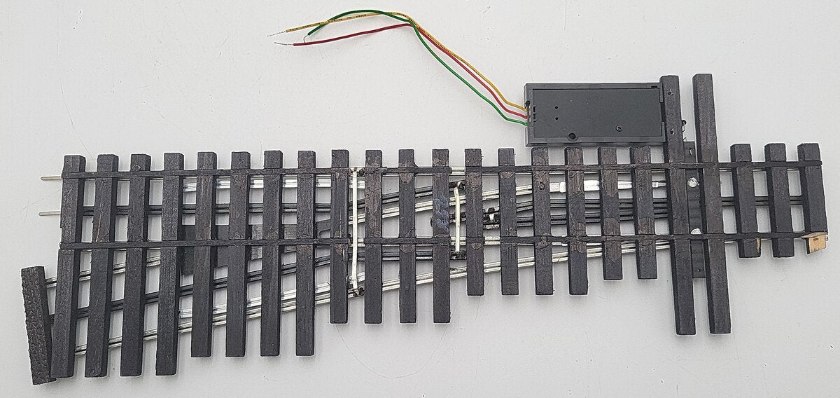 Ross 100M Regular 11° Right Hand with DZ-1000 Remote Switch Turnout EX/Box