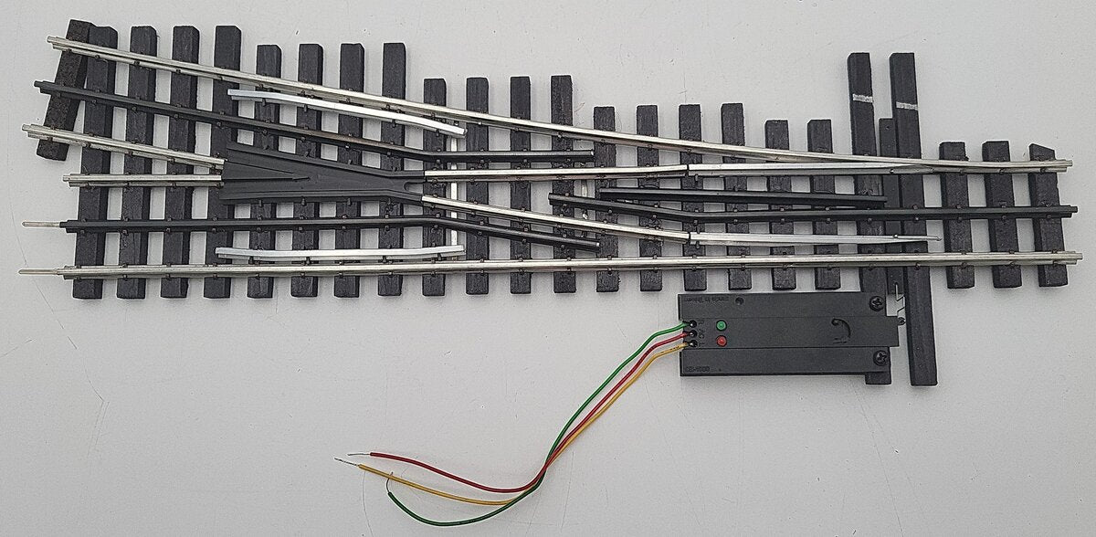 Ross 100M Regular 11° Right Hand with DZ-1000 Remote Switch Turnout EX/Box