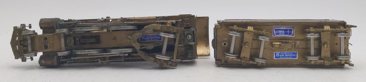 Gem Models EH-118 HO Scale BRASS E6S 4-4-2 Steam Loco & Tender VG