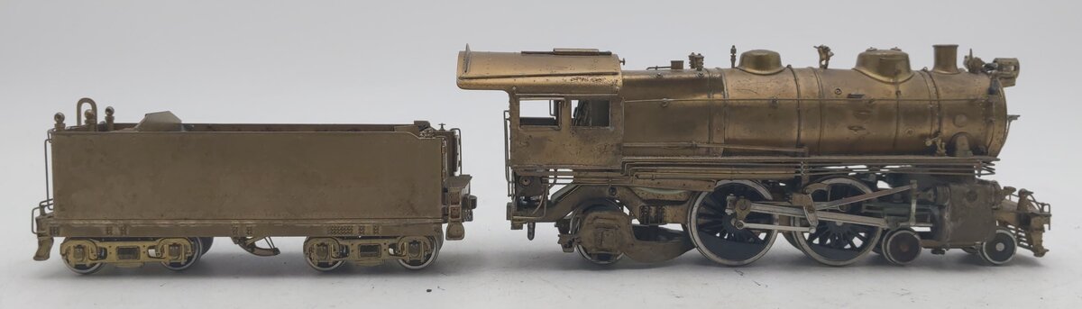 Gem Models EH-118 HO Scale BRASS E6S 4-4-2 Steam Loco & Tender VG