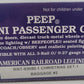 RMT 93050-1 O Gauge Peep Mini Christmas Baggage Car #2 EX/Box