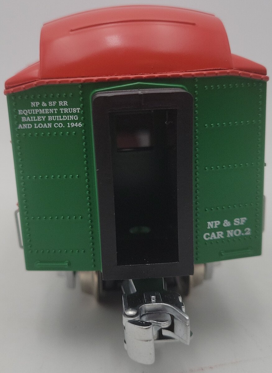 RMT 93050-1 O Gauge Peep Mini Christmas Baggage Car #2 EX/Box