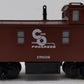 Lionel 6-17608 O Gauge Chessie Steelside Square Window Caboose #17608 w/ Smoke EX/Box