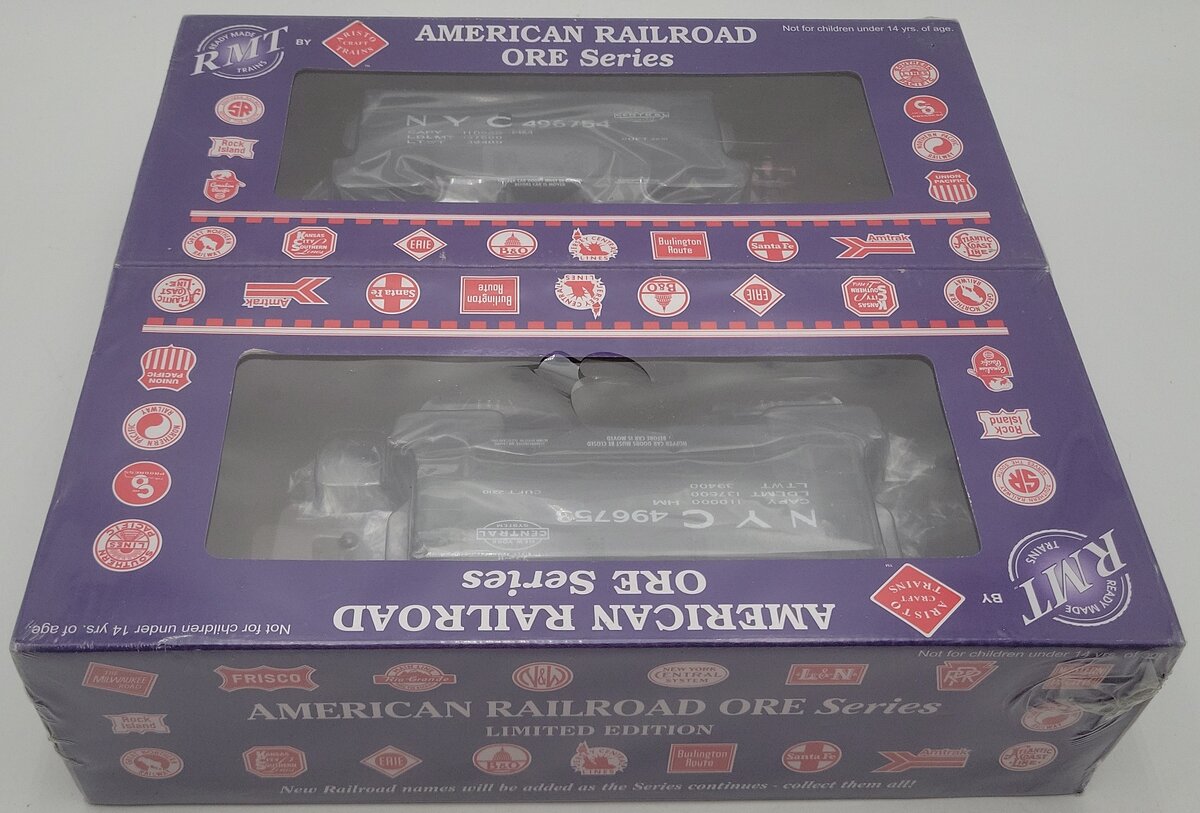 RMT 96721 O Gauge NYC Ore Car (Set of 2) NIB
