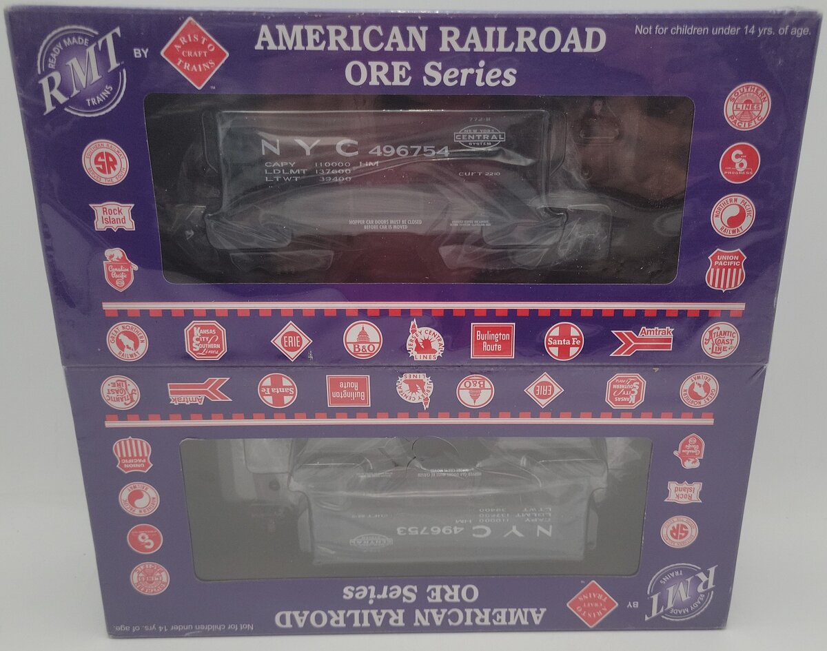 RMT 96721 O Gauge NYC Ore Car (Set of 2)