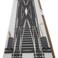 Ross 175M O Gauge Double Crossover with Dz1000 Switch Turnout EX/Box