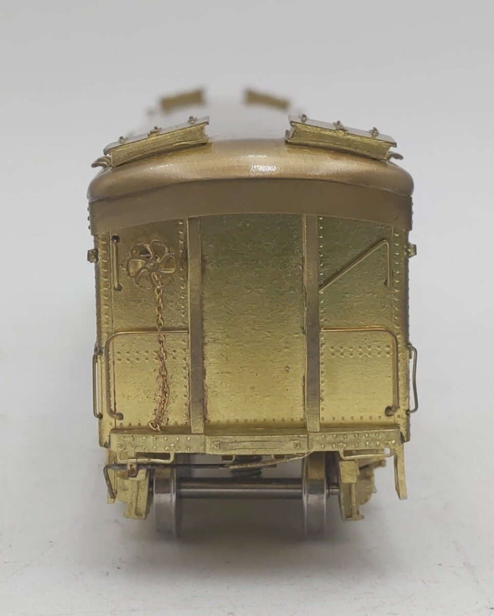HO Scale BRASS Baggage Car - Unpainted EX