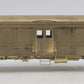 HO Scale BRASS Baggage Car - Unpainted EX