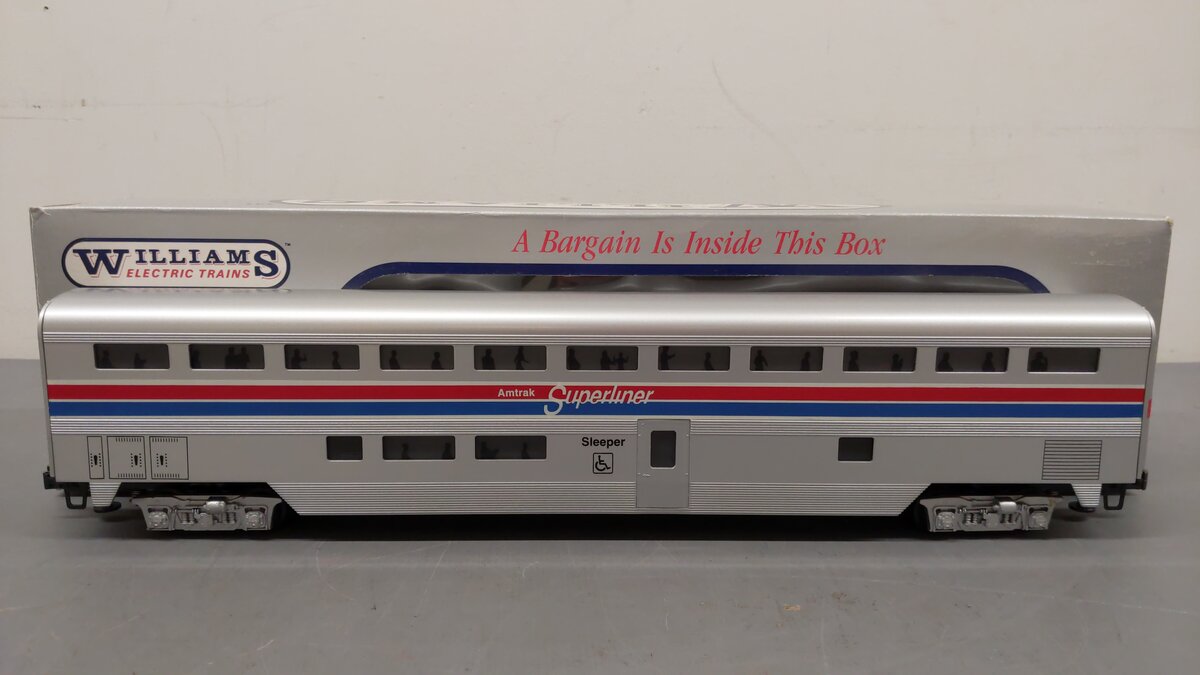 Williams SL80 O Scale Amtrak Superliner Sleeper EX/Box