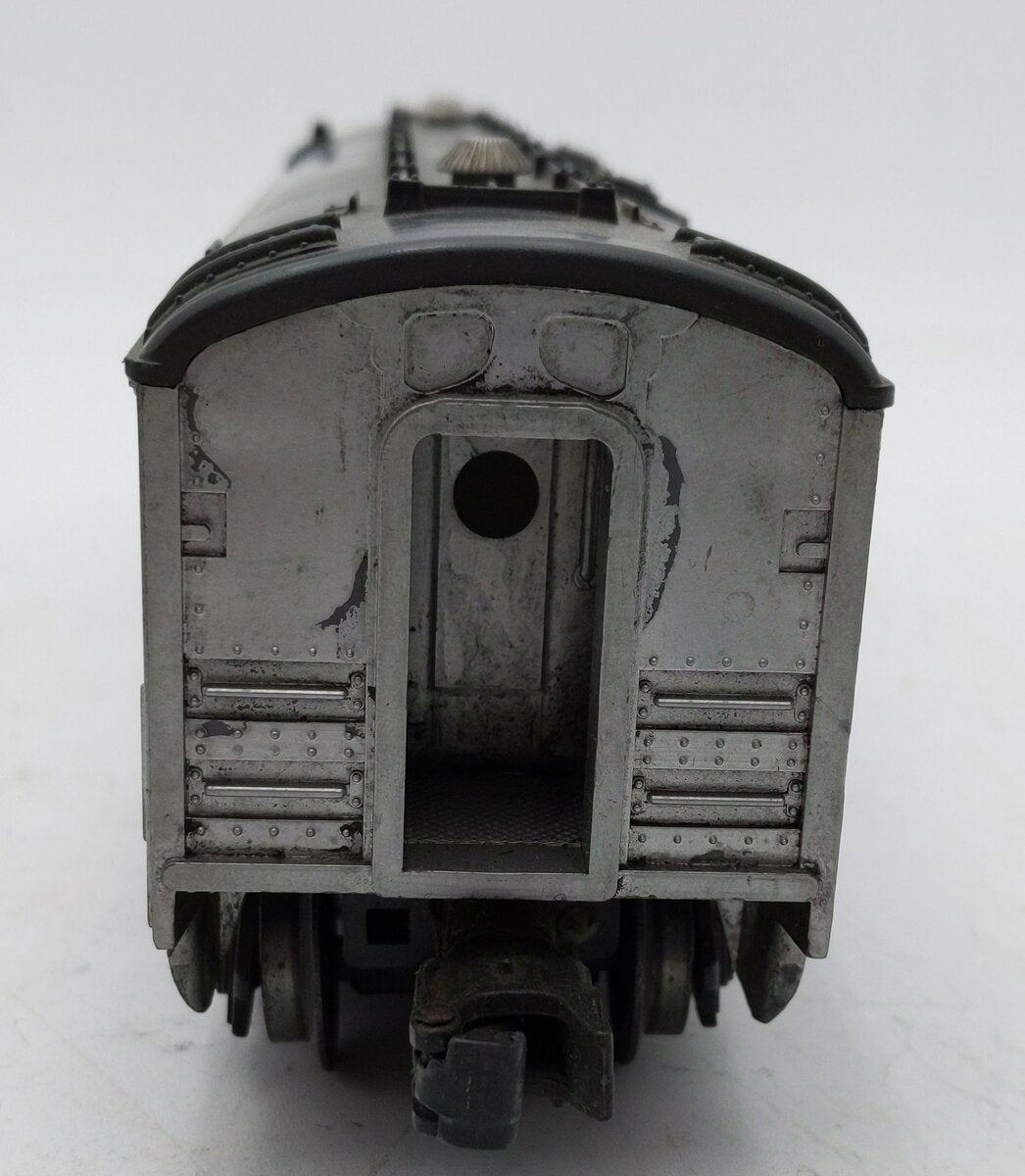 Lionel 2423 Vintage O Lionel Lines Hillside Lighted Observation Car w/Silvr Roof VG