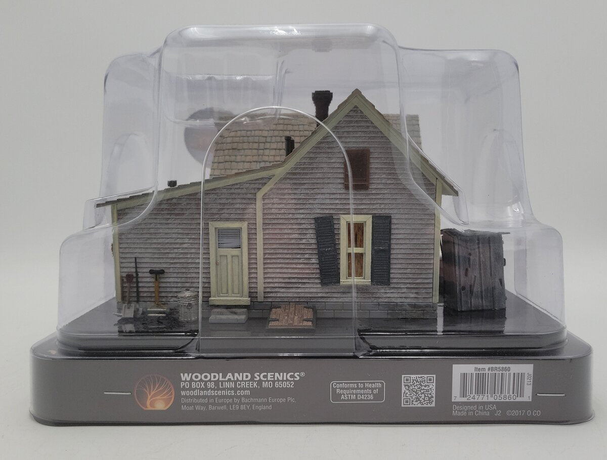 Woodland Scenics BR5860 O Built-&-Ready Old Homestead Building NIB