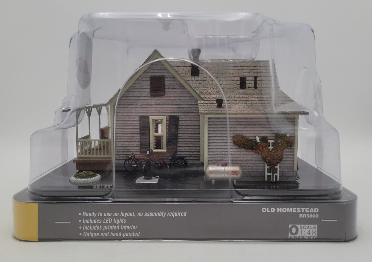 Woodland Scenics BR5860 O Built-&-Ready Old Homestead Building NIB