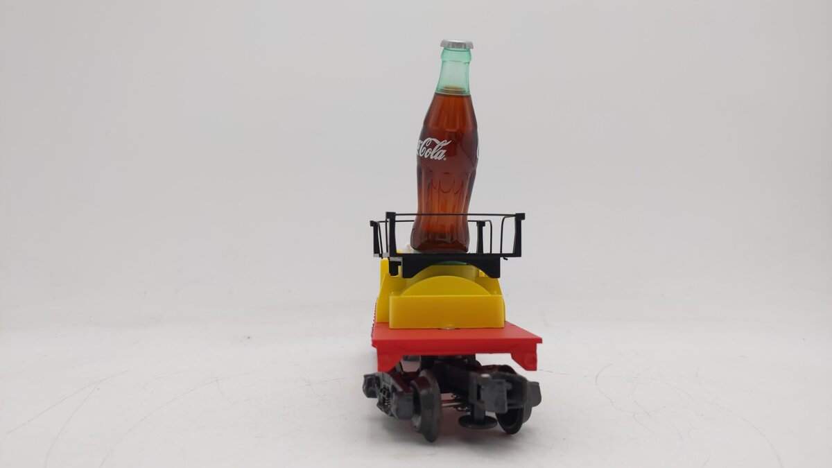 K-Line K721-5101 O Gauge Coca-Cola Operating Searchlight Car #7215101 LN/Box