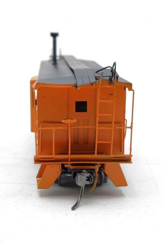 KMT BRASS HO Scale Milwaukee Road Bay Window Caboose #02175 VG