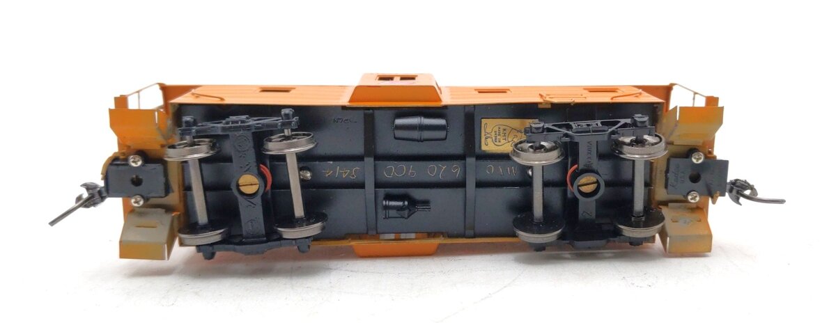 KMT BRASS HO Scale Milwaukee Road Bay Window Caboose #02175 VG