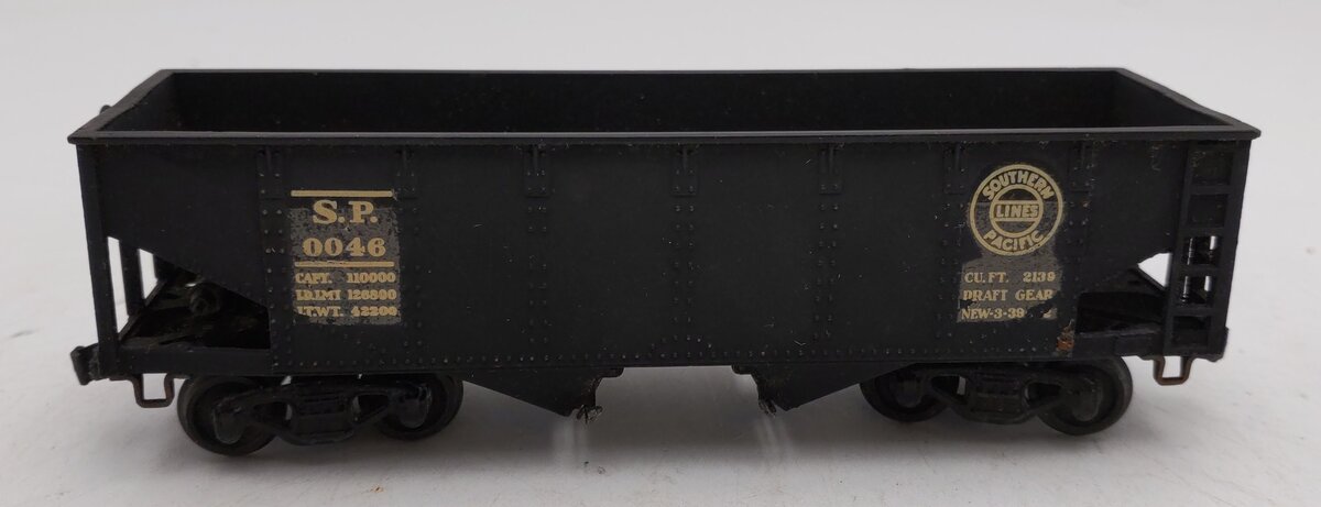 Lionel 0046 OO Vintage Prewar Southern Pacific Super Detailed Hopper Car EX/Box