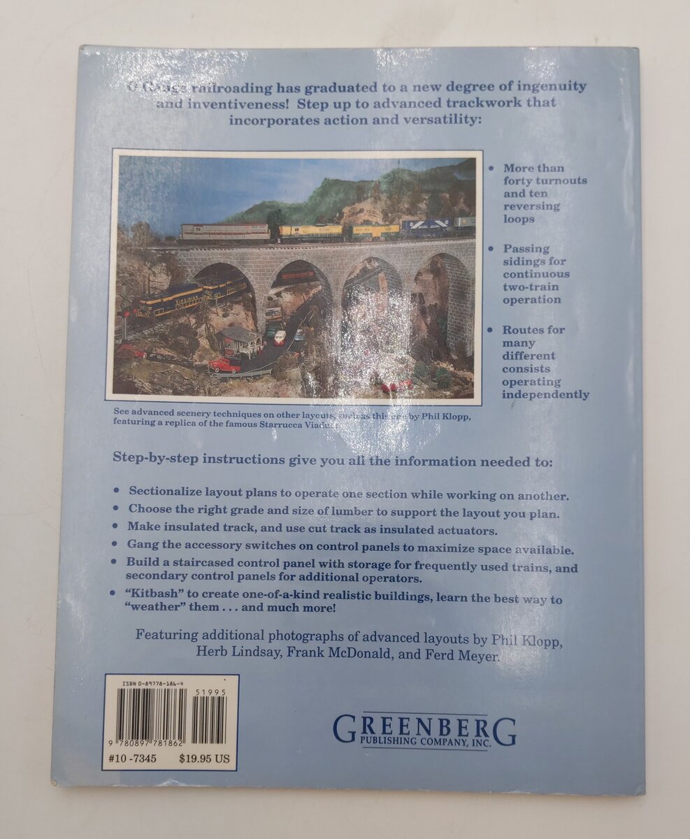 Greenberg's Model Railroading With Lionel Trains Vol.2 Paperback Book John Kouba EX