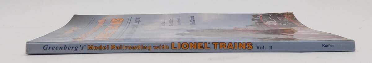 Greenberg's Model Railroading With Lionel Trains Vol.2 Paperback Book John Kouba EX