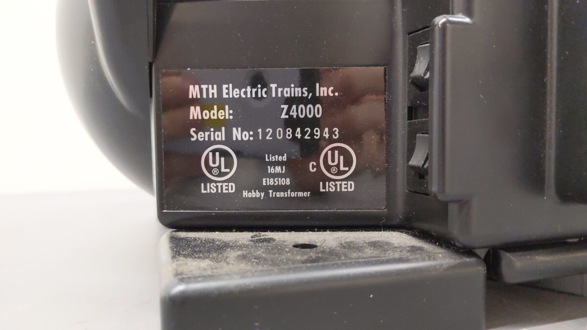 MTH 40-4000 O Z-4000 400W Dual Control Transformer EX/Box