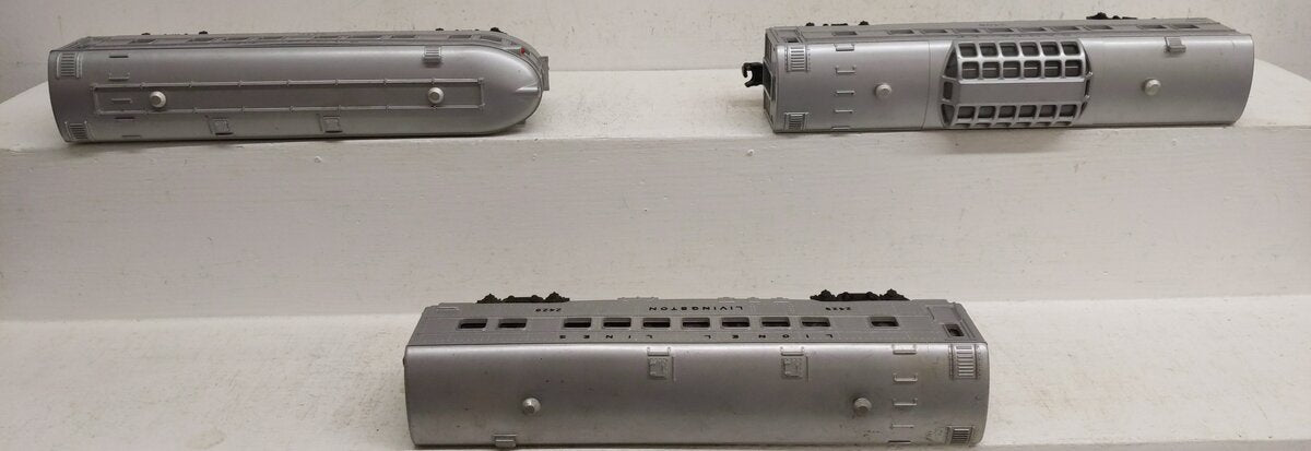 Lionel 2408S Vintage O Gauge Santa Fe Steamline Passenger Cars: 2408, 2429, 2410 EX