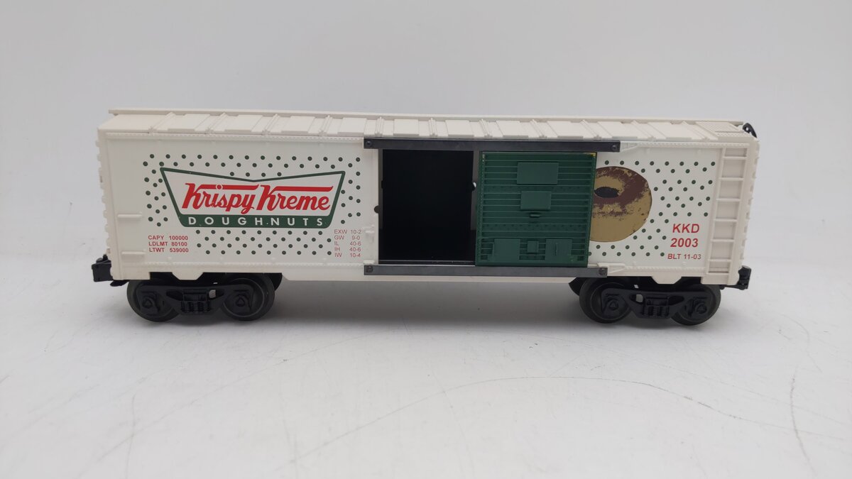 RGS 2003 Custom Decorated Scale Krispy Kreme Doughnuts Boxcar (Limited Run) LN/Box