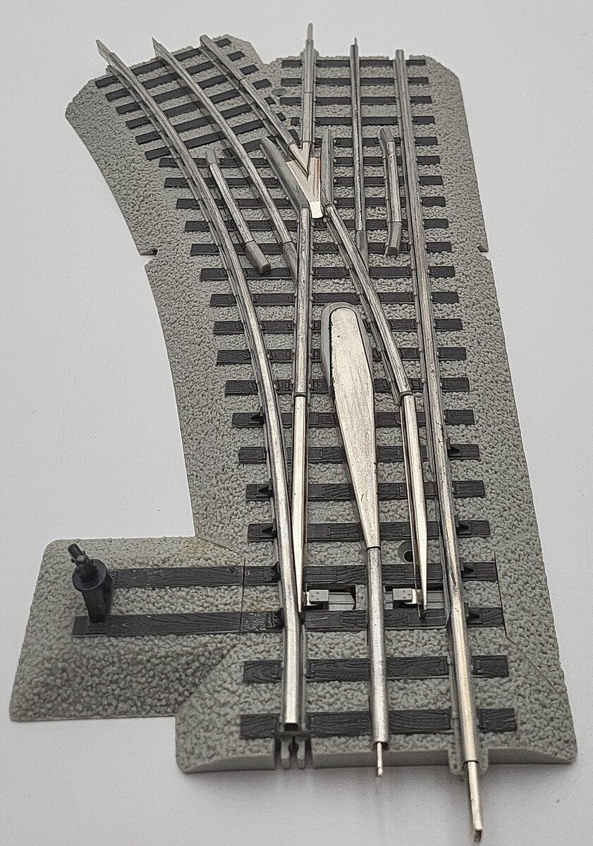 Lionel 6-12017 O36 FasTrack Left Hand Manual Switch Turnout EX