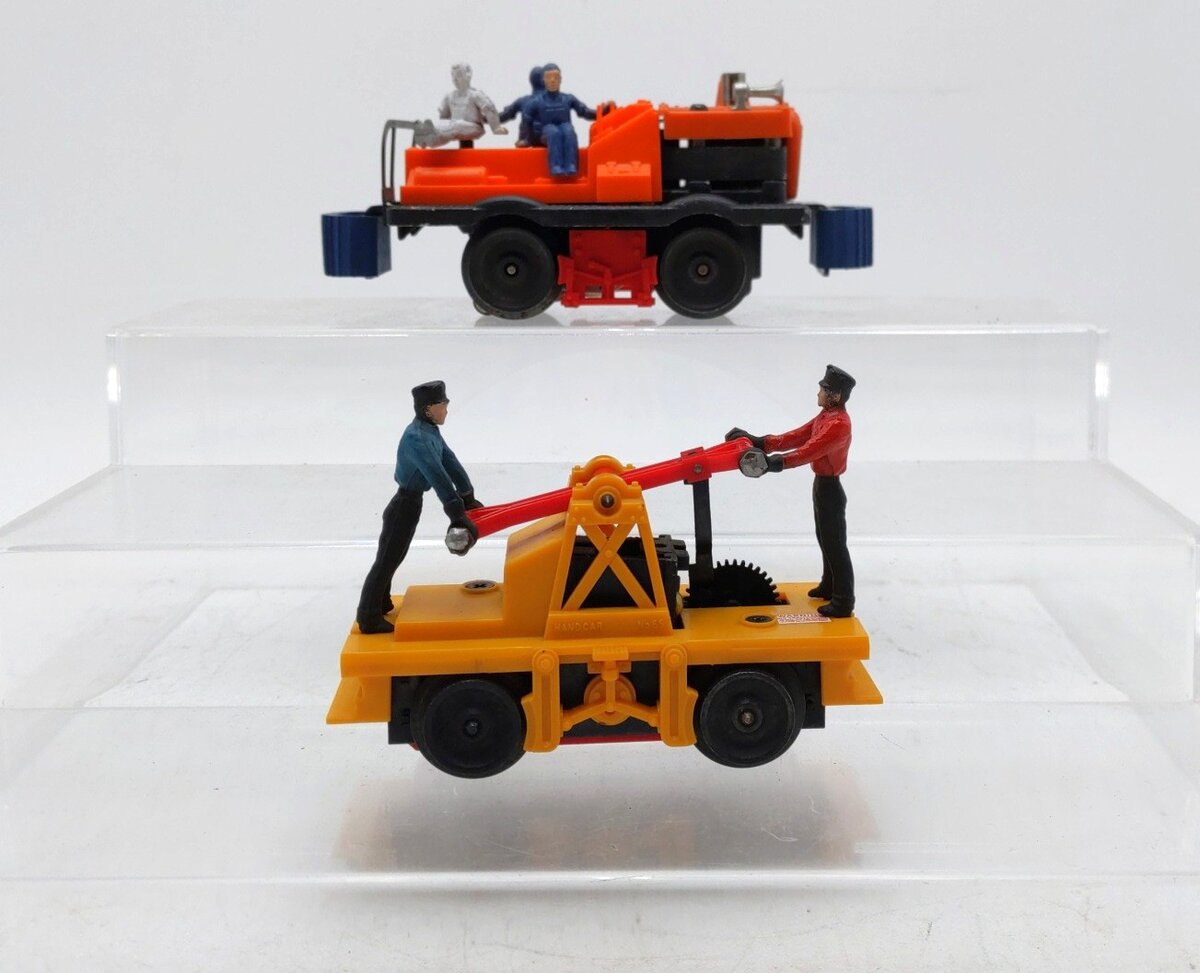 Lionel Vintage O Gauge Postwar Motorized Cars: 65 & 50 [2] EX/Box